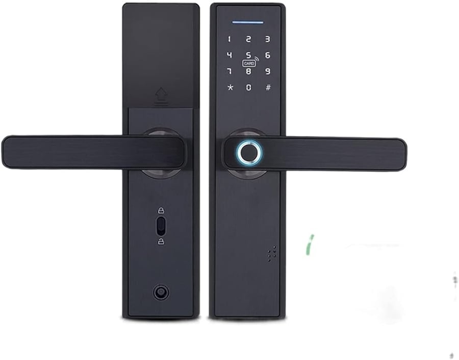Smart Lock, App WiFi Smart Fingerprint Door Lock, Electronic Door Lock,Smart blue-too-th Digital APP Code Keypad Keyless Door Lock, Smart Deadbolt