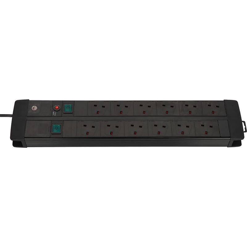 توصيلة كهرباء brennenstuhl Premium-Duo-Line - 12 منفذ 3.00 م