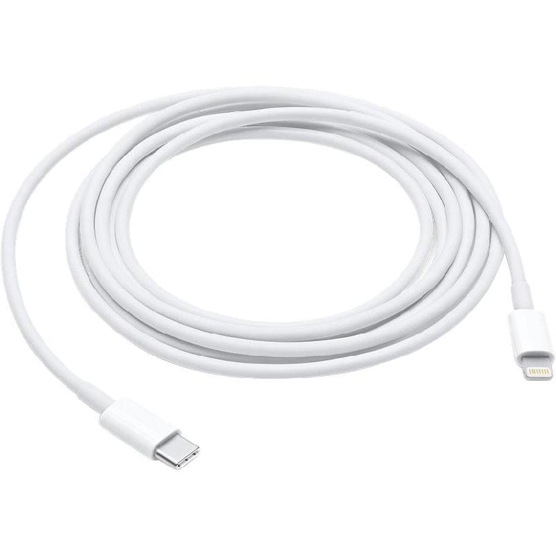 كيبل شحن ومزامنة Apple - 2 متر 6.56 قدم ابيض