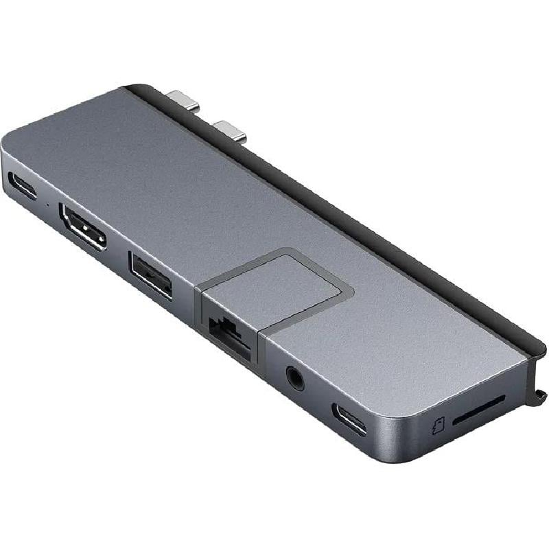 موزع متعدد المنافذ Hyper HyperDrive DUO PRO - رمادي