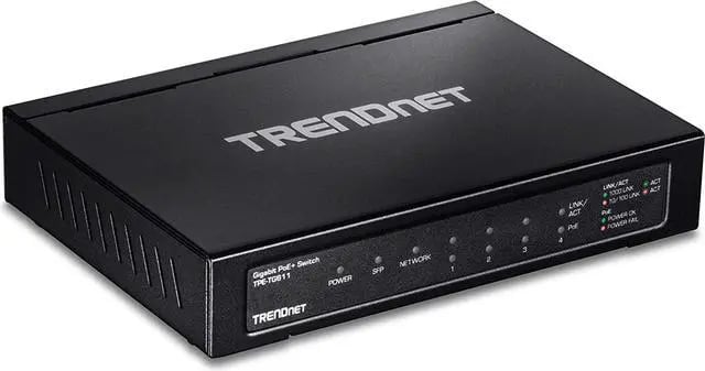 سويتش PoE TRENDnet 6-Port Gigabit PoE plus Switch