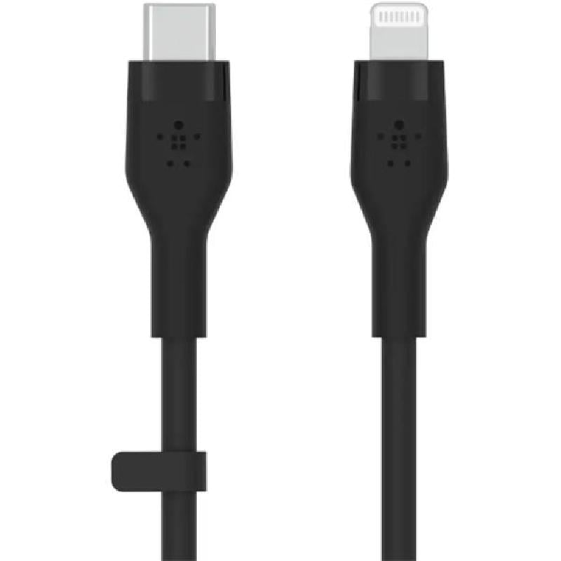 كيبل شحن ومزامنة Belkin BoostCharge Flex - 1 متر 3.28 قدم اسود