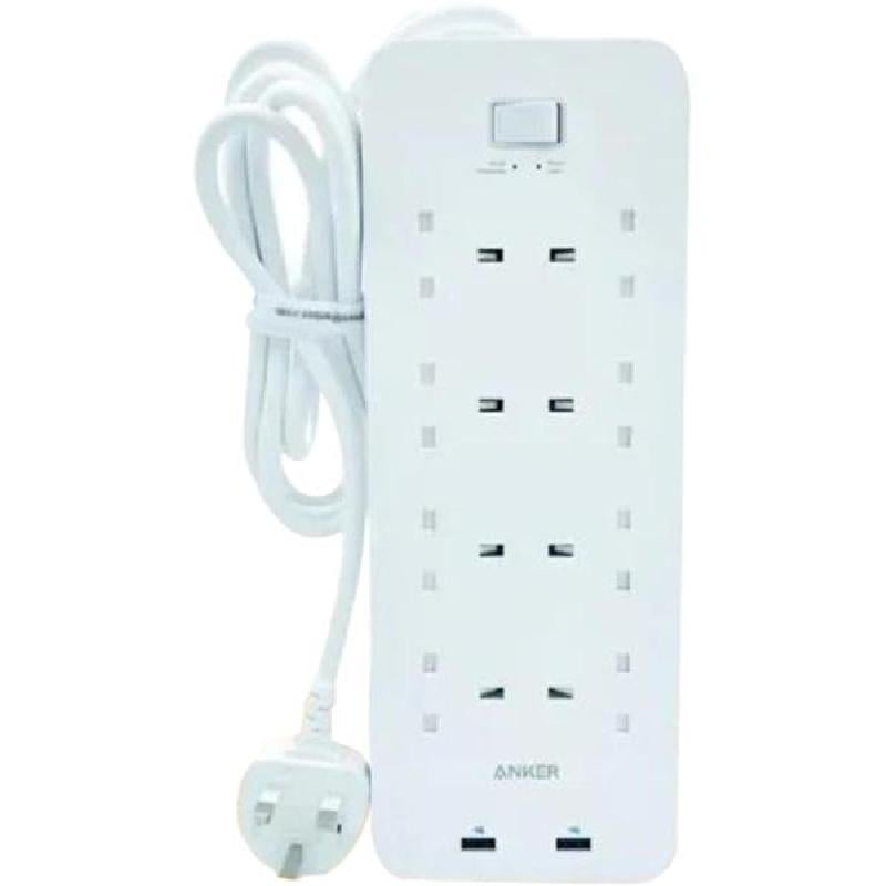 توصيلة كهرباء Anker 340 USB Power Strip - 8 منافذ , 2 يو