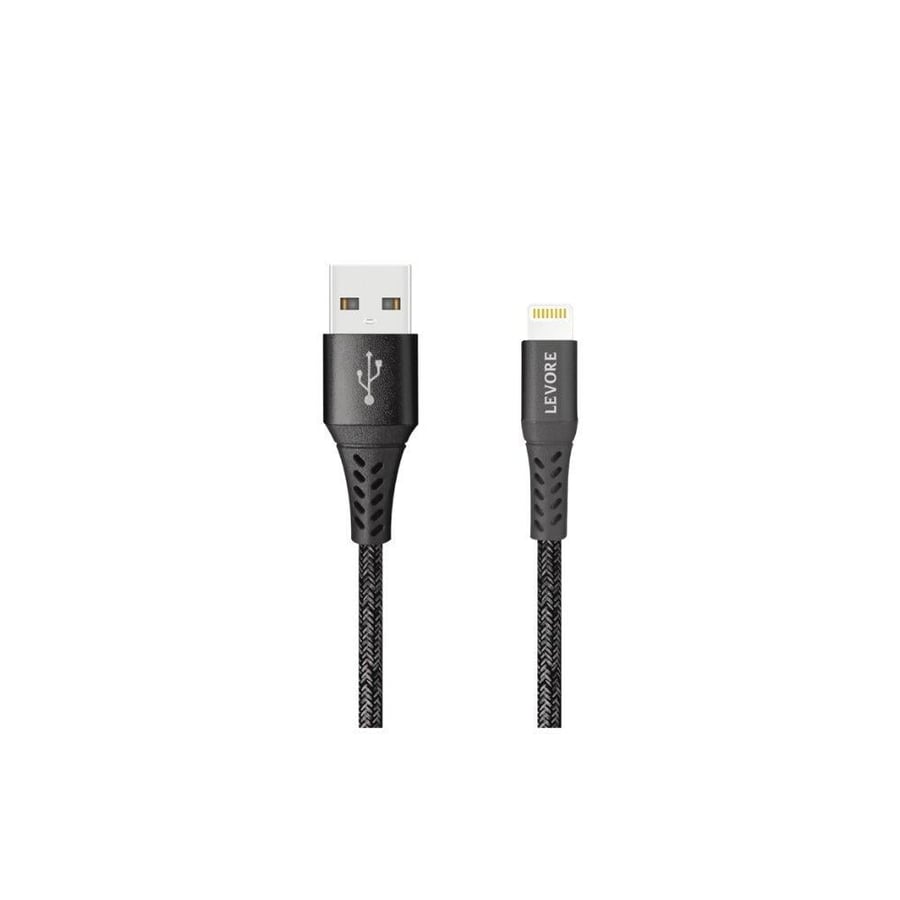 ليفور سلك شاحن ليفوري من usb إلى آيفون معتمد من أبل mfi نايلون بطول 1 م MP00040953