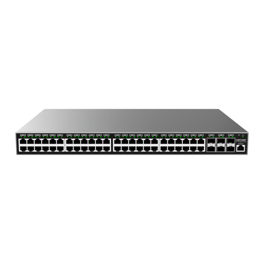 سويتش Grandstream GWN7806P - زاوية جانبية