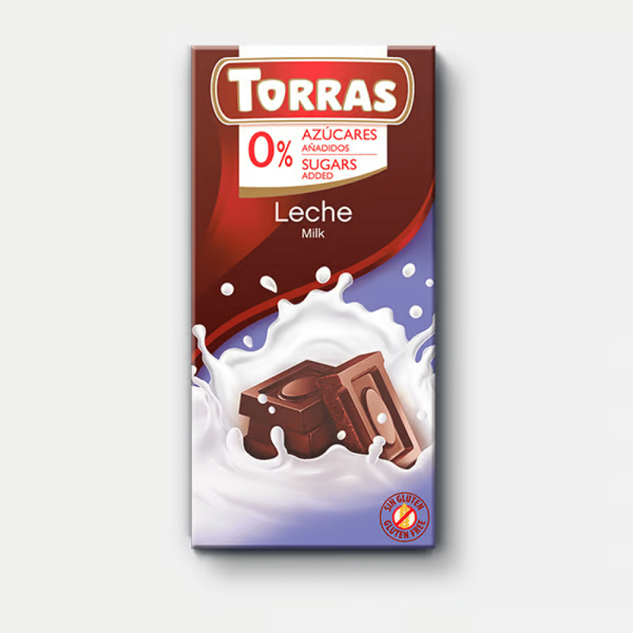 شوكلاته بدون سكر مضاف -TORRAS