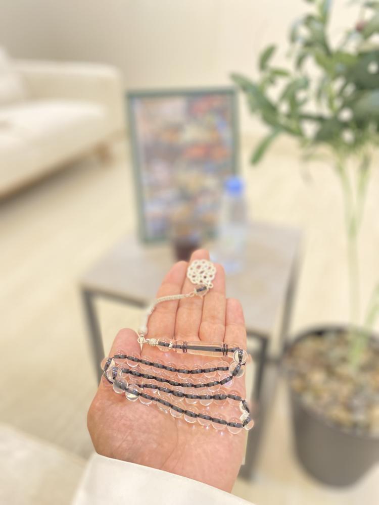 سبحه بكلايت شفاف