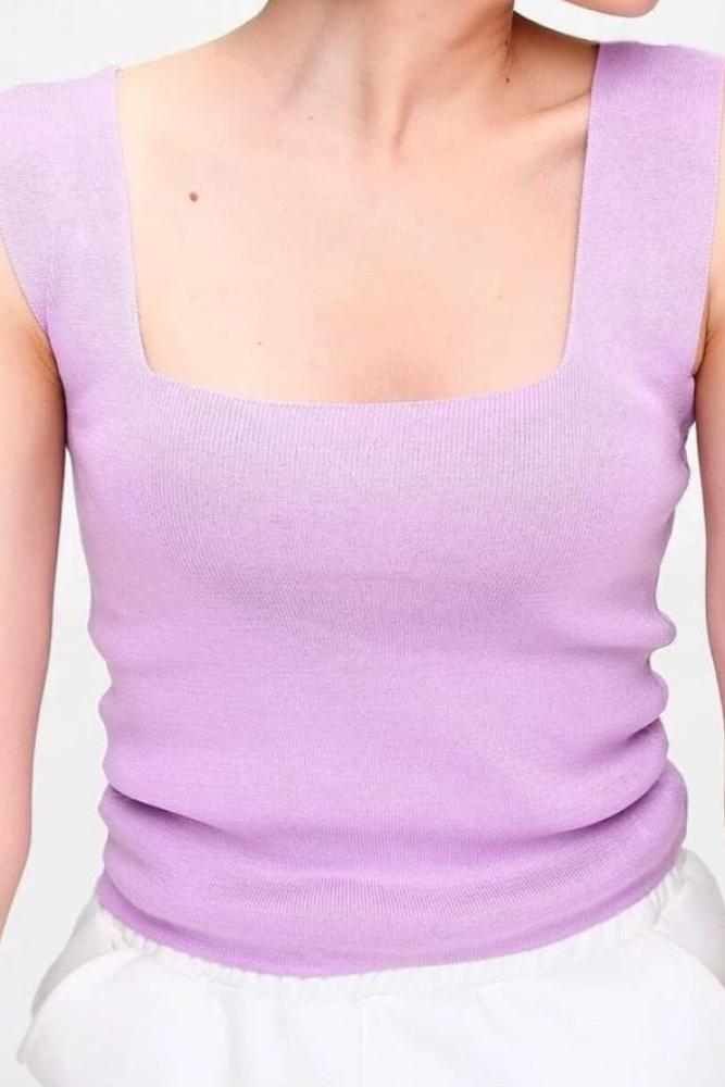 Riqqa basic Top-light Purple
