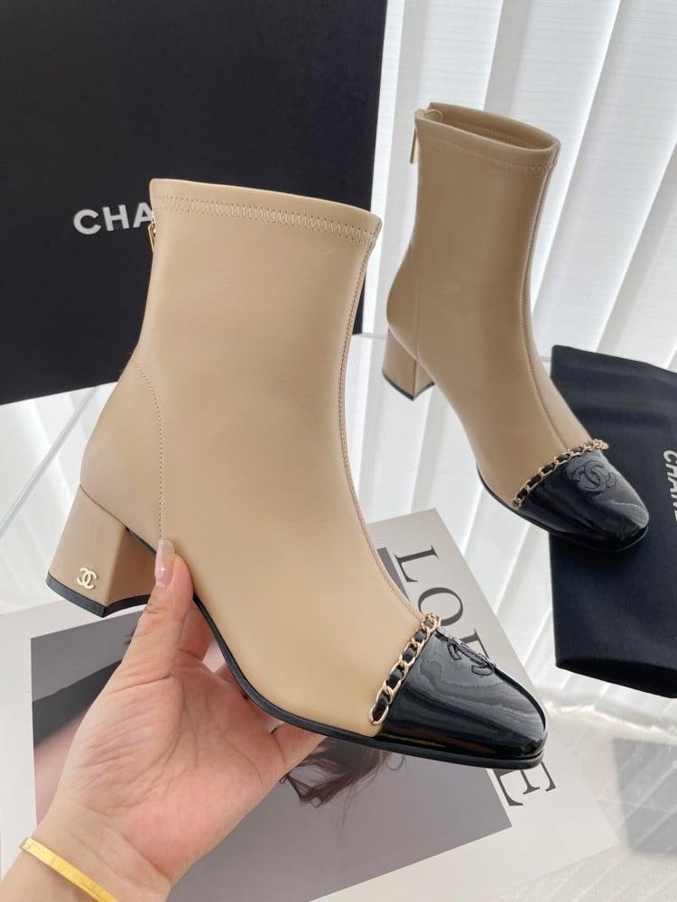 بوت شانيل ارتفاع 5cm