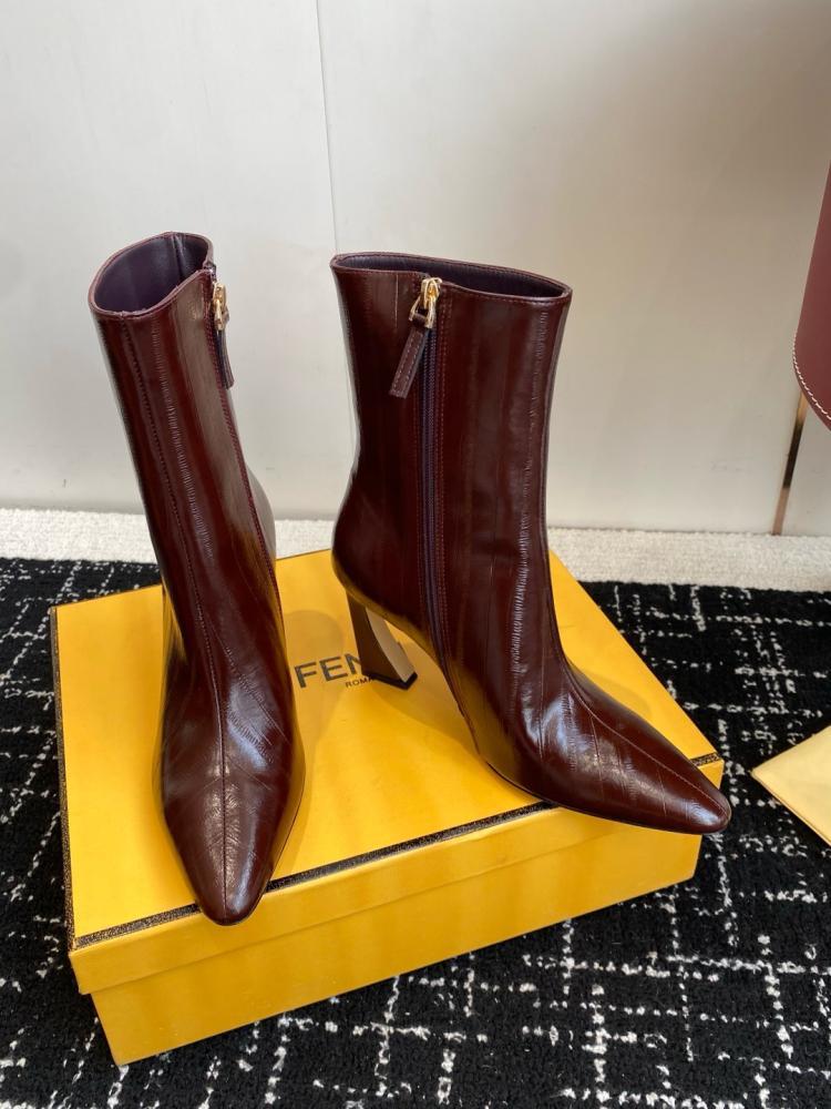 بوت فندي ارتفاع 6cm