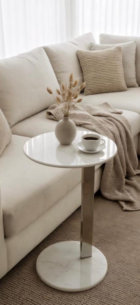طاولة تقديم مفرد رخام 33*33-55