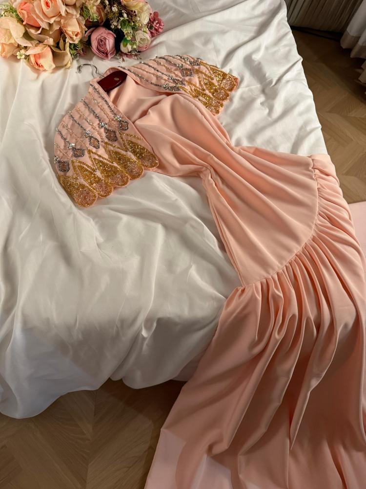 فستان سهره لحمي