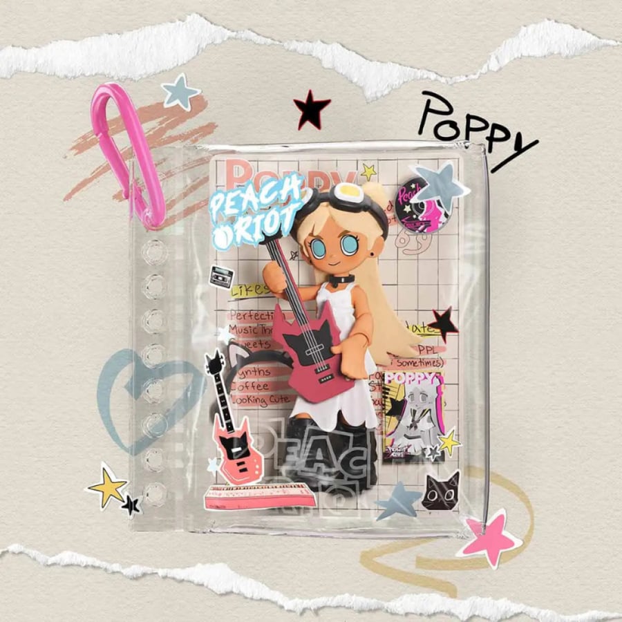 Peach Riot Carry the Music Action Figure Pendant Series