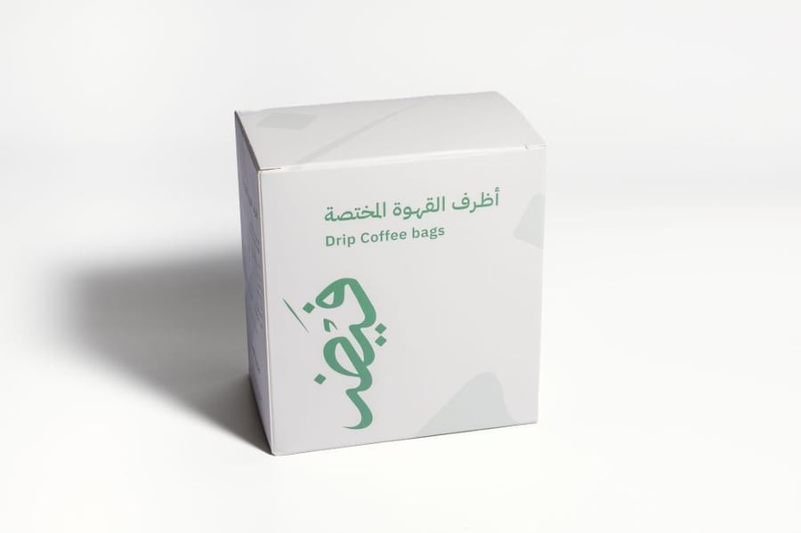 Decaffeinated coffee envelopes