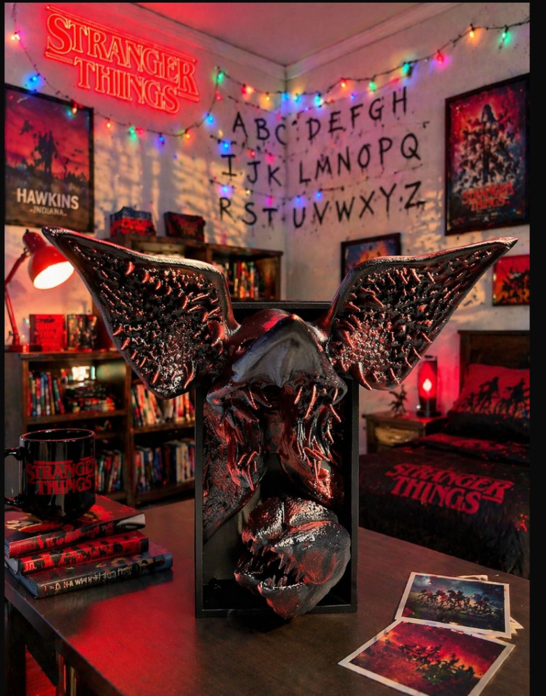 Demogorgon Book Nook stranger things