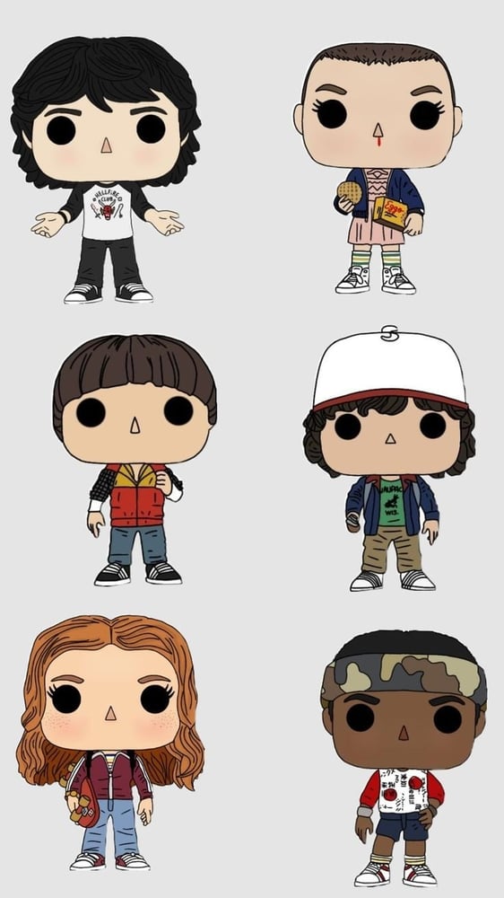ستيكر stranger things