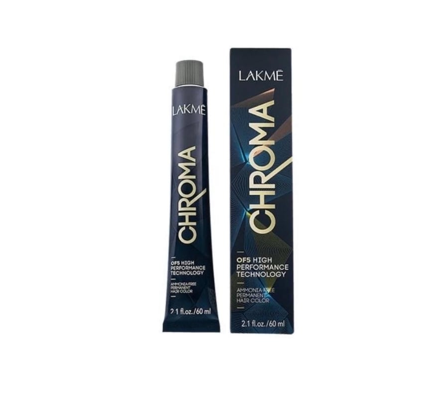 Permanent hair dye free from ammonia 6/17 dark blonde gray from Lakme 60ml