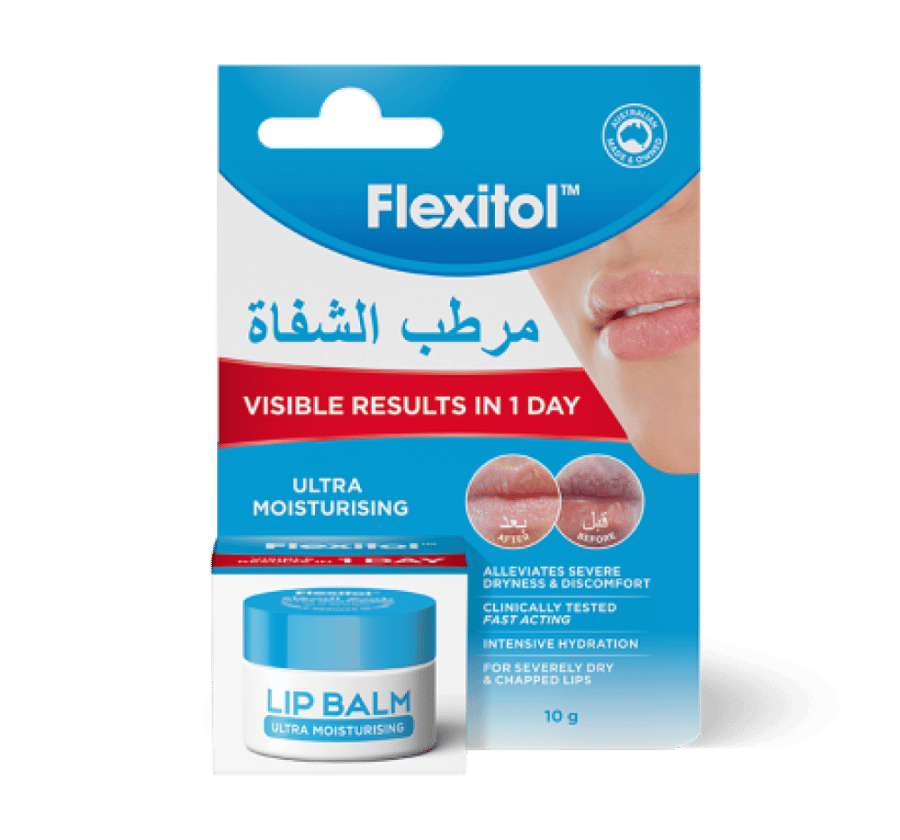 مرطب الشفاه فائق الترطيب من فليكسيتول - 10جم معالج التشققات