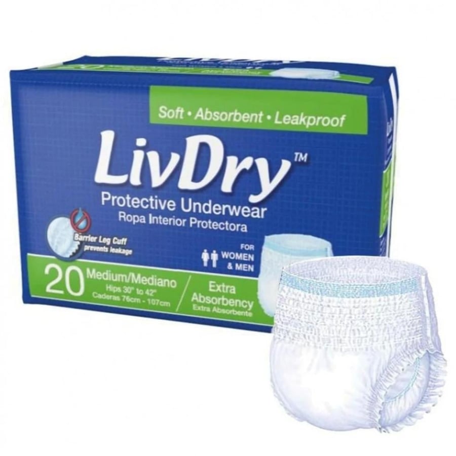 حفائض كبار السن لايف دراي أمريكي كلوت LivDry