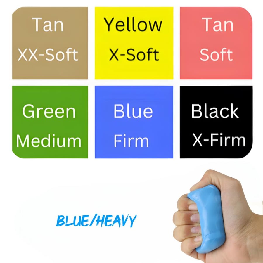 معجون صلصال 2 ازرق-Fabrication TheraPutty-2OZ -Blue