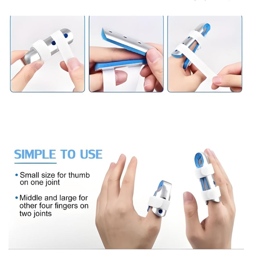 جبيرة إصبع  Fold-Over Finger Splint