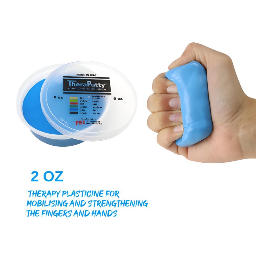 معجون صلصال 2 ازرق-Fabrication TheraPutty-2OZ -Blue
