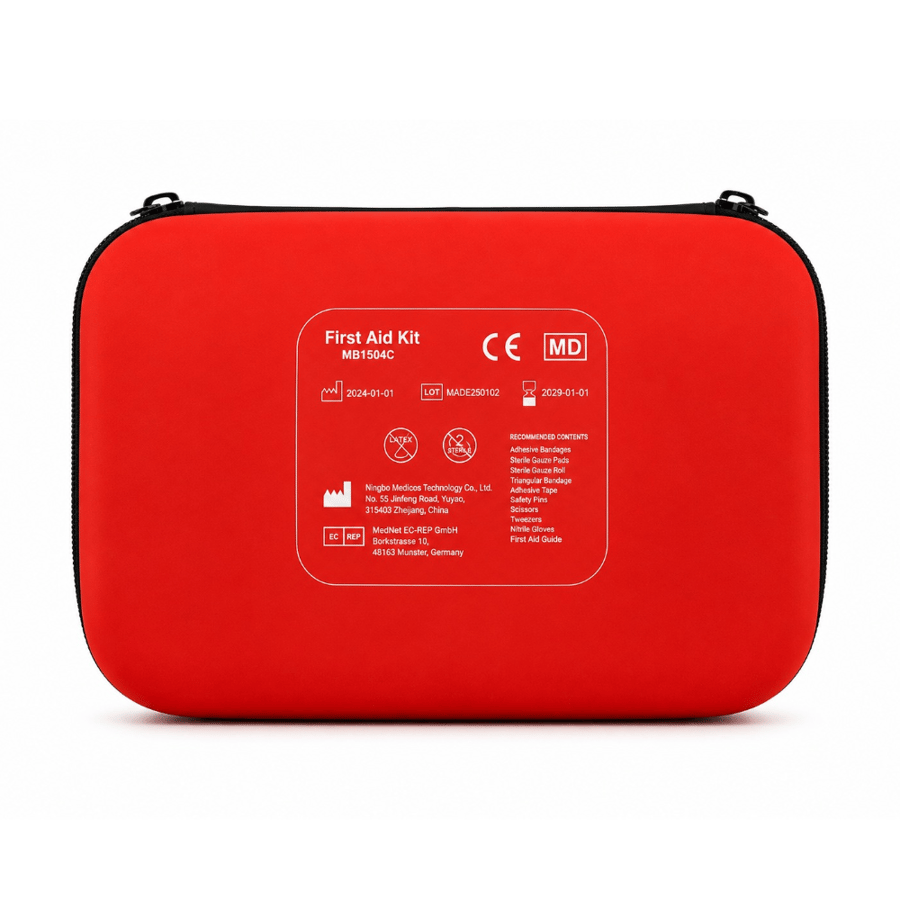 شنطة اسعافات اولية حمراء First Aid Kit