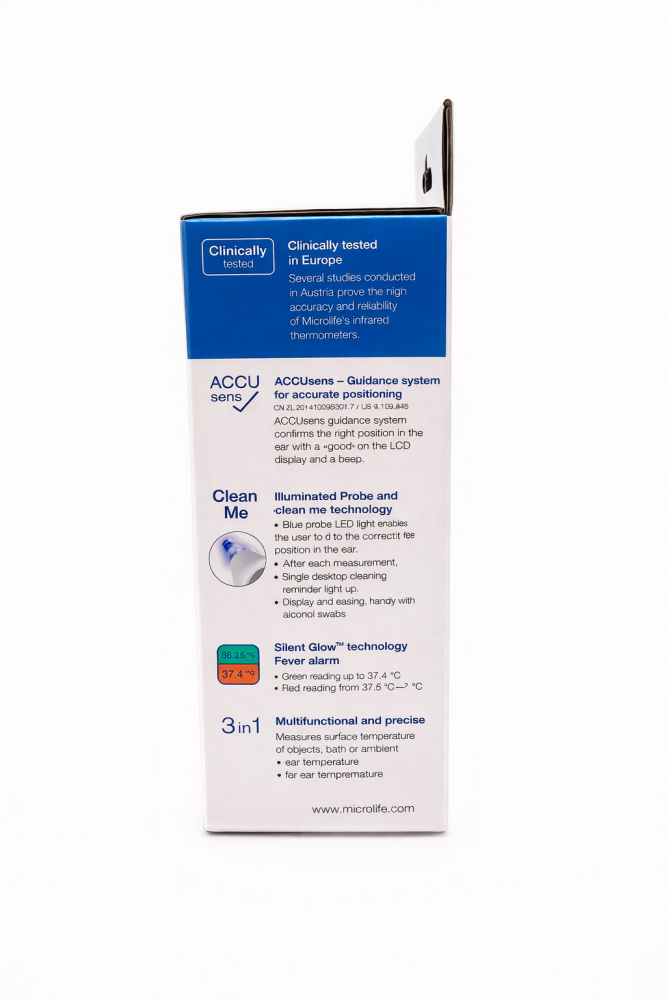 ترمومتر الأذن لقياس الحرارة MICROLIFE IR200