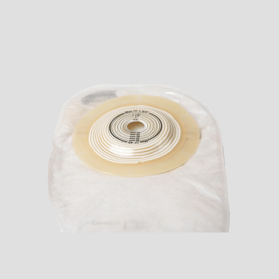 اكياس مفاغرة قطعة واحدة مفتوح شفاف محدب كلوبلاست Coloplast 17515 box 10