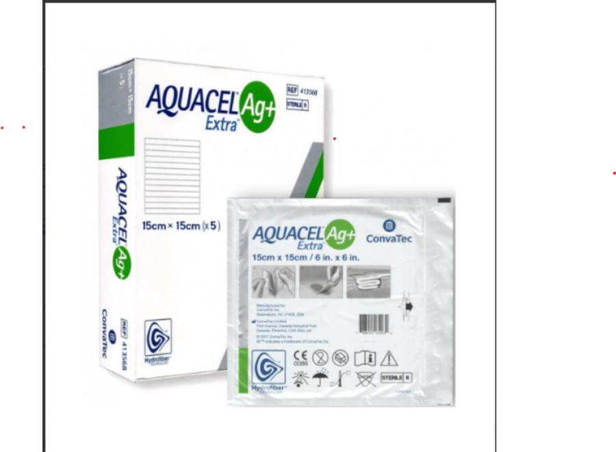 Ointment for wounds Aquasil Silver Plus (one piece)