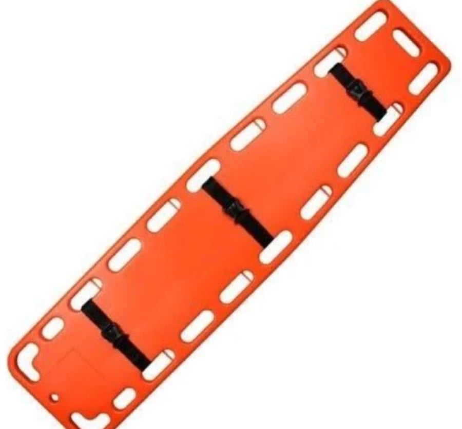 نقالة اسعاف فايبر مع احزمة تثبيت SPINE BOARD NF-S5