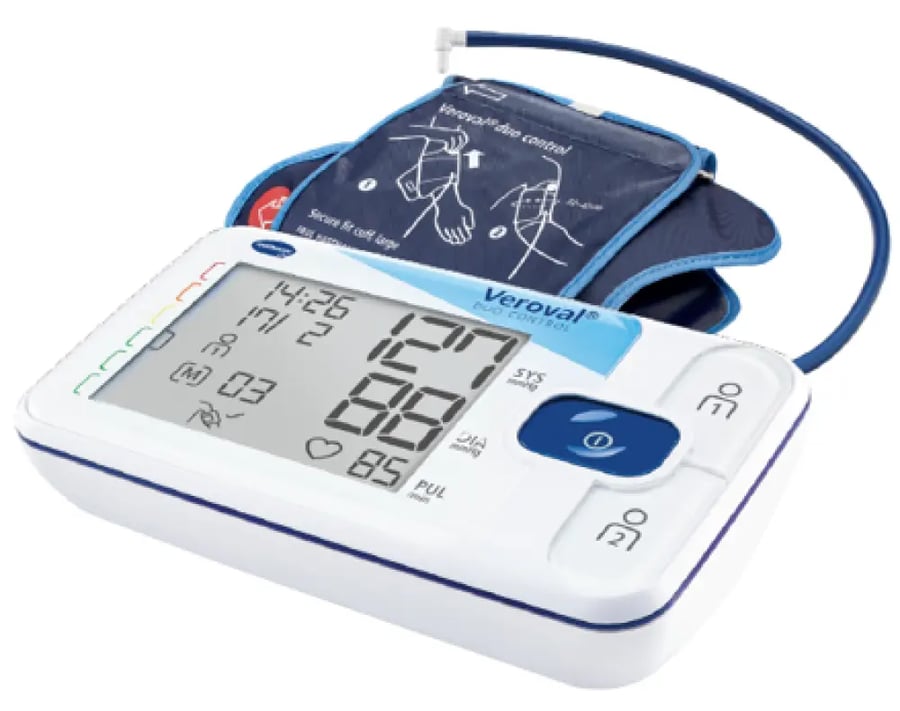 Veroval duo control blood pressure device Veroval duo control