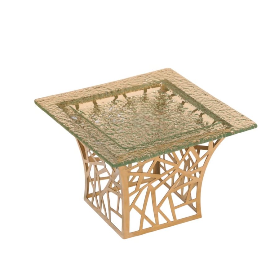 استاند بوفيه مستطيل استيل مع زجاج (SH5155-5362)
