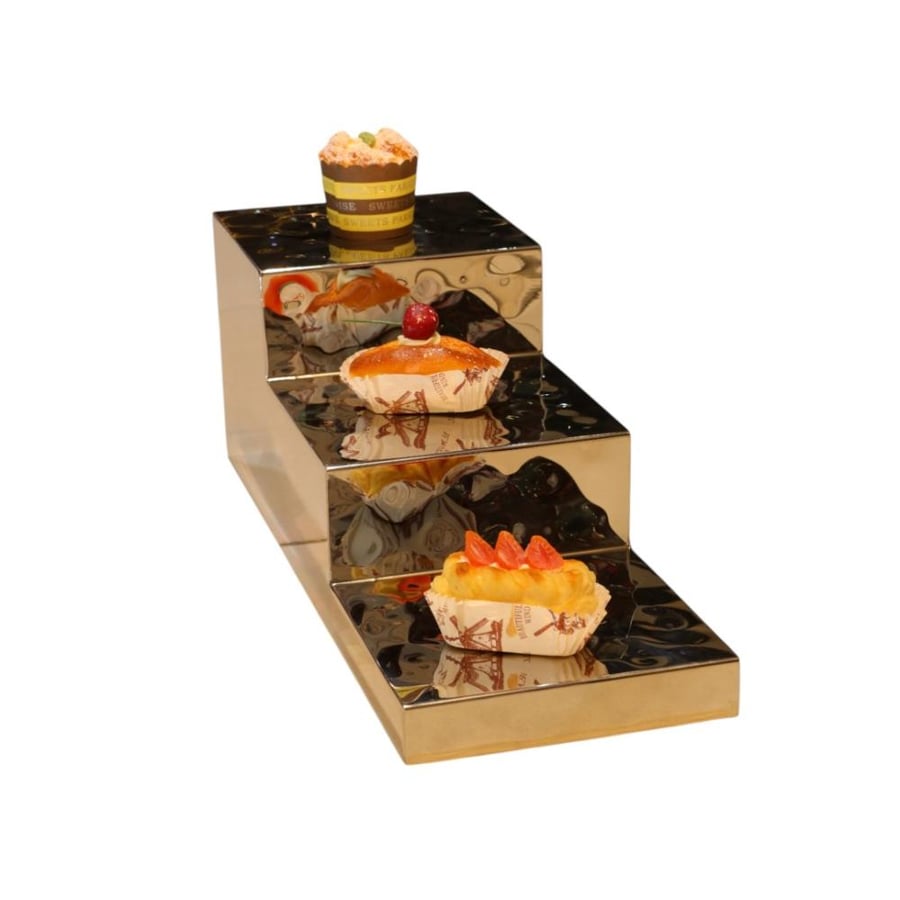 استاند بوفية ذهبي درج كبير ( كبير ) ( SH5096-2 )