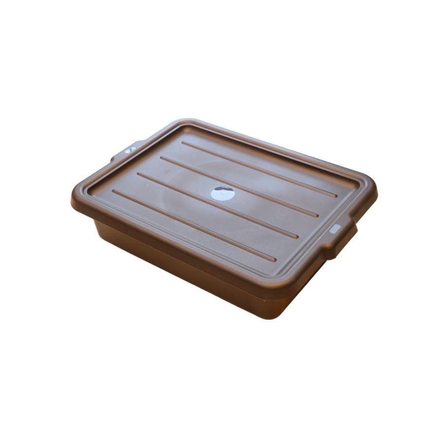حوض ثلاجة بلاستيك رصاصي 39*52 ارتفاع 13سم SH3048