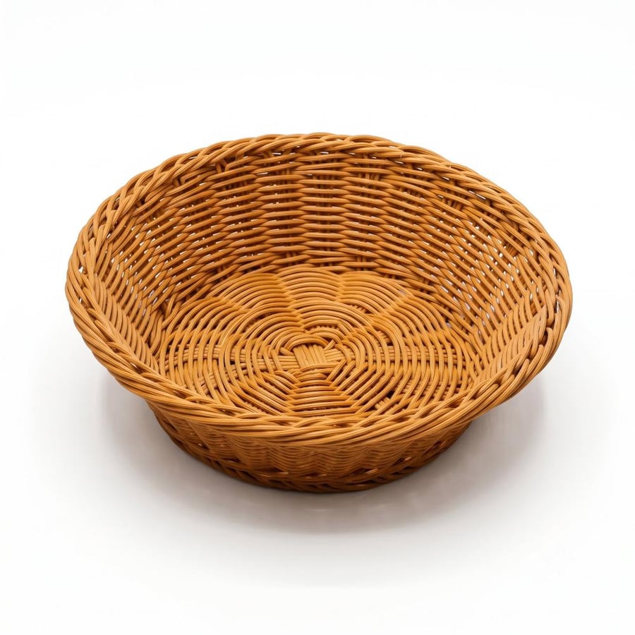 سلة خوص مدورة ( 504175 )