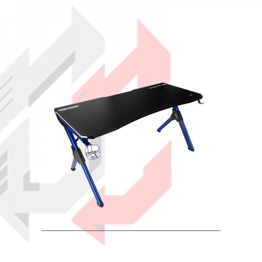 ArmadaX Archer B1blue RGB - Gaming Desk  ·