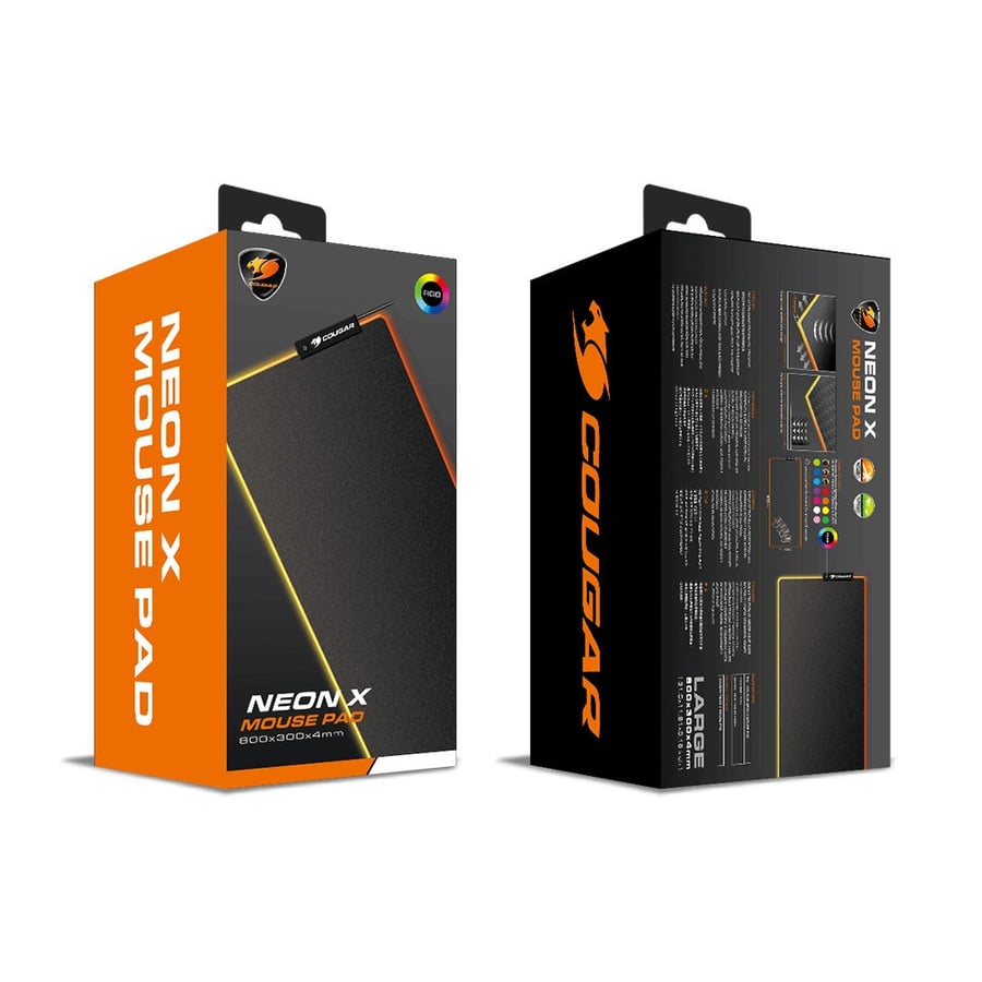 MOUSE BAD COUGAR NEON X RGB