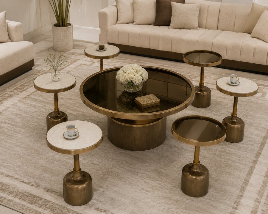 طاولة قهوة فاخرة C006