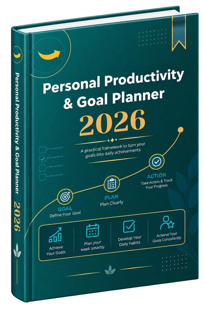 Daily Habits and Smart Goals Planner (PDF)