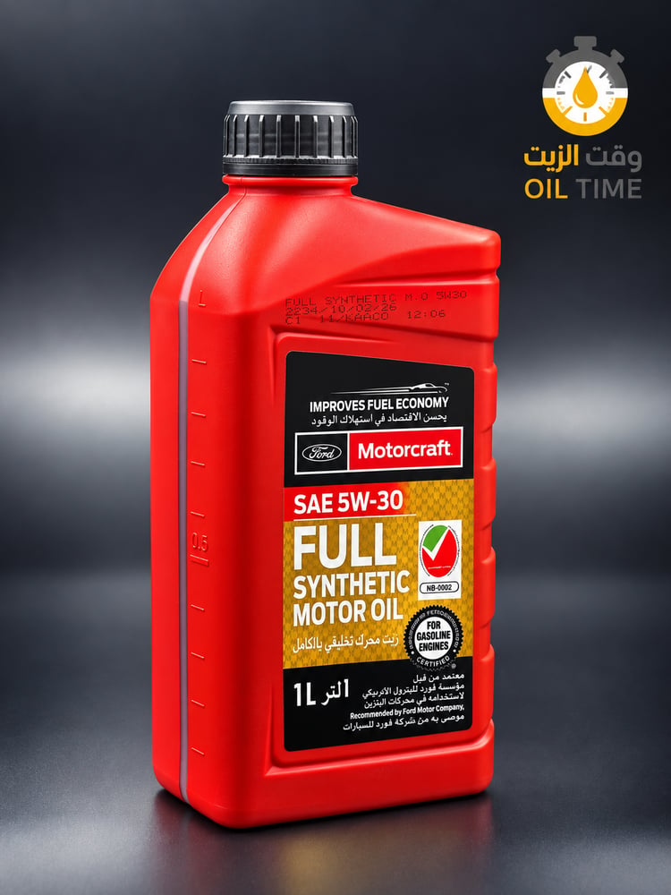 زيت موتركرافت 5W-30 تخليقي بالكامل – 1 لتر