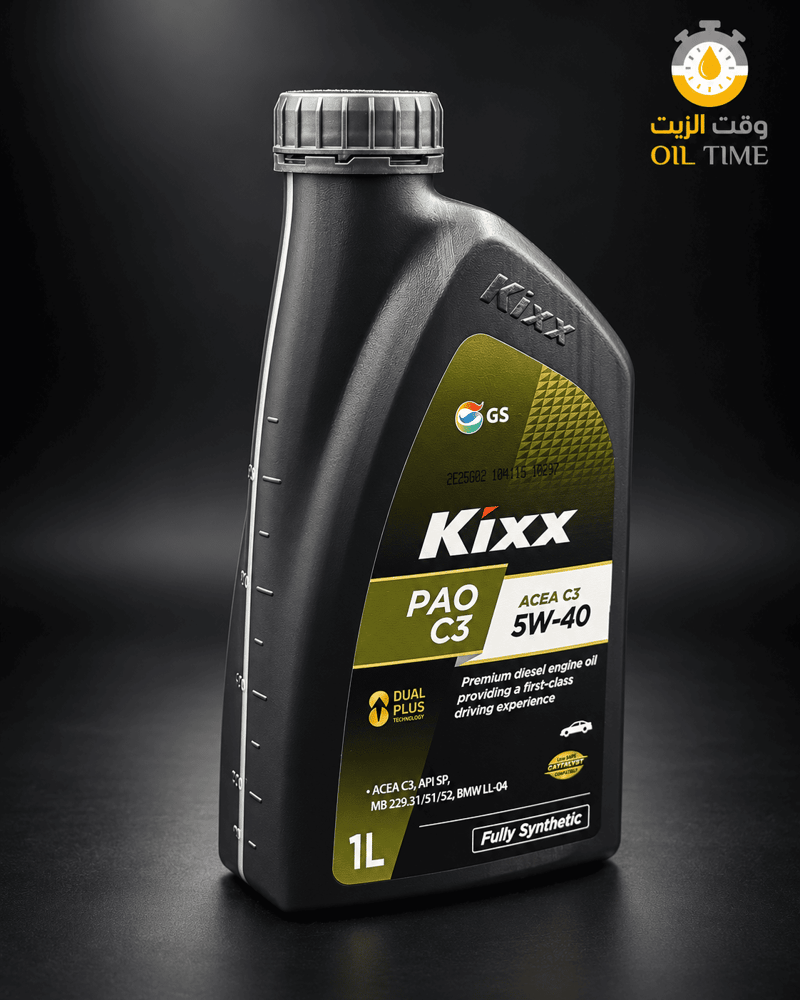 زيت كيكس PAO C3 5W-40 تخليقي بالكامل – 1 لتر