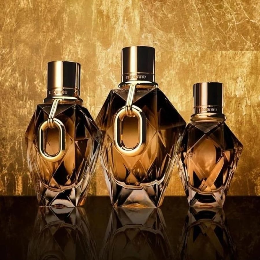 عطر مليون جولد فور هير من رابان نسائي بارفيوم 90 مل