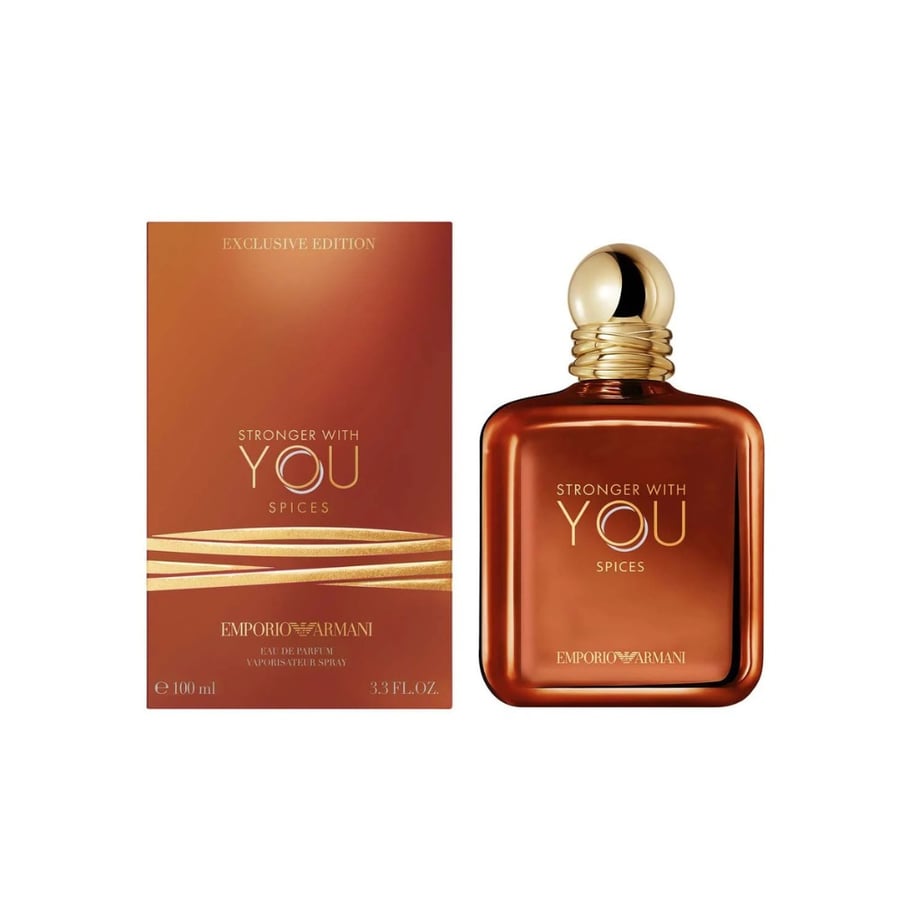 عطر سترونغر ويذ يو سبايسس من جورجيو ارماني للرجال او دو بارفيوم 100 مل