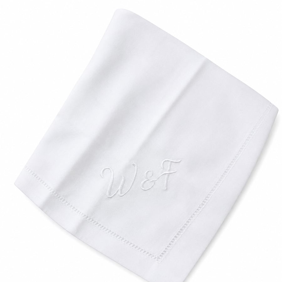 Signature Monogram Linen Napkin
