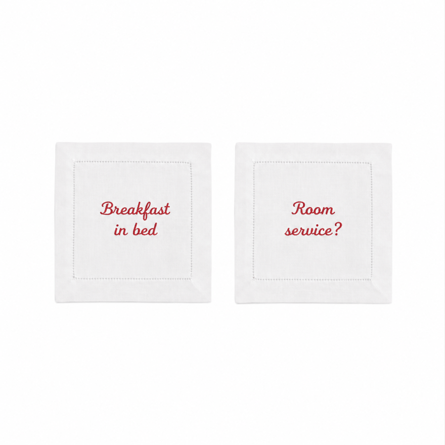 Room Service Linen Napkin – Set (2)
