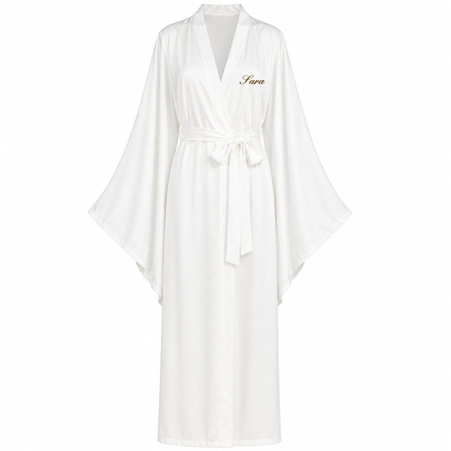 The Forever Luxe Robe – Front Initials