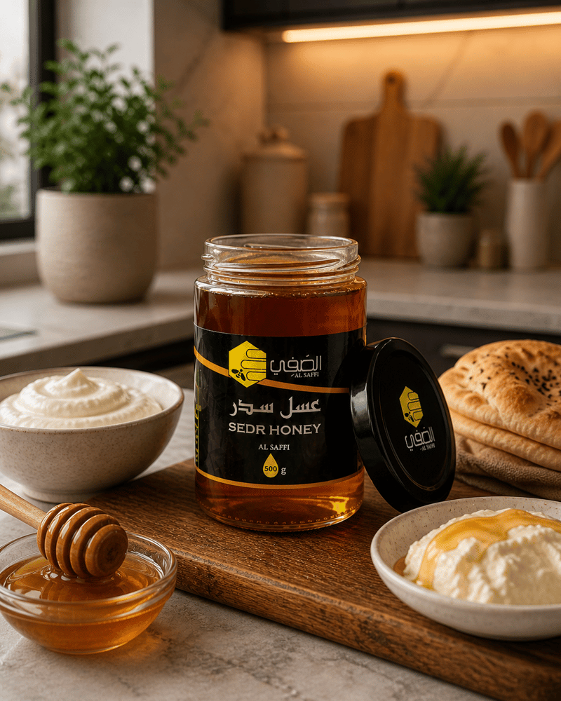 عسل سدر طبيعي 100% | نصف كيلو