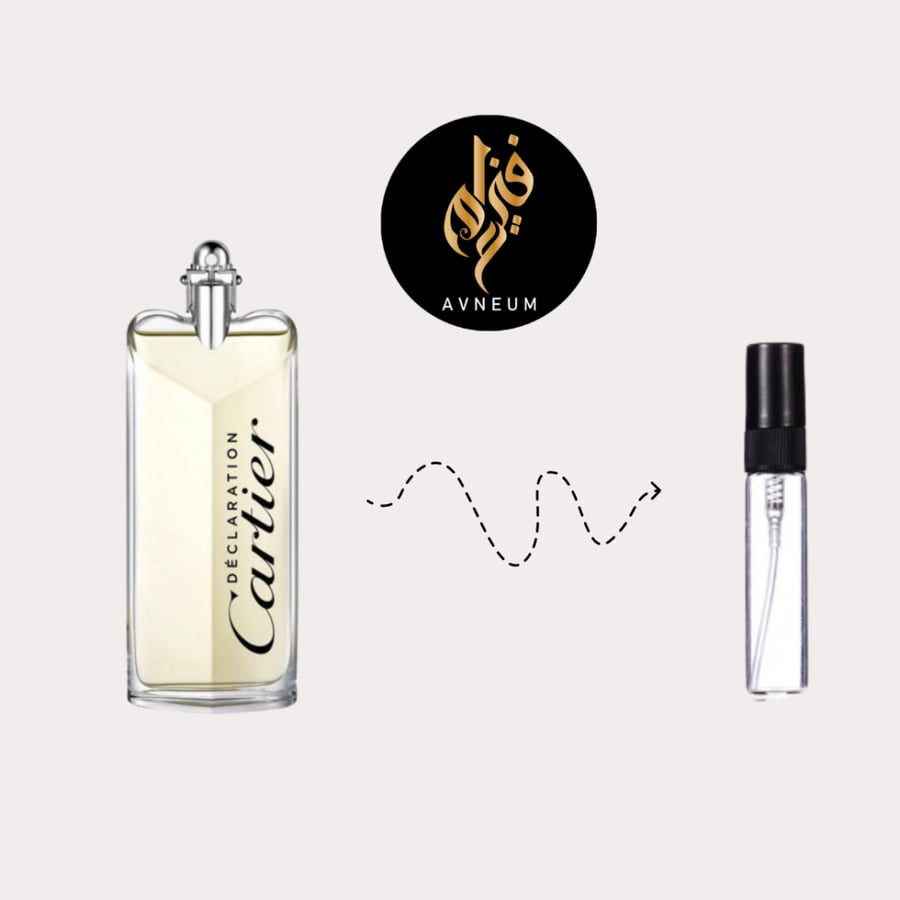 عينة عطر كارتييه ديكلاريشن تواليت