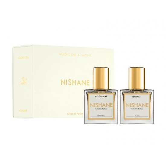 طقم عطر نيشاني هاشيفات مل وعطر نشياني اولنغ شا مل
